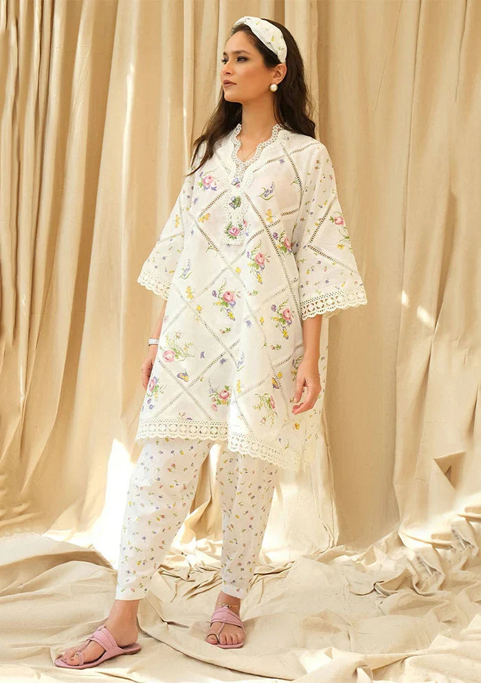 03-Piece Printed Lawn Suit | Ready To Wear