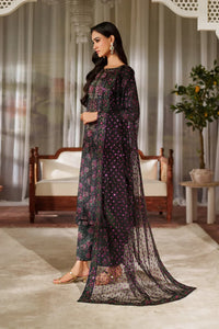 03-Piece Printed Lawn With Embroidered - Ready To Wear
