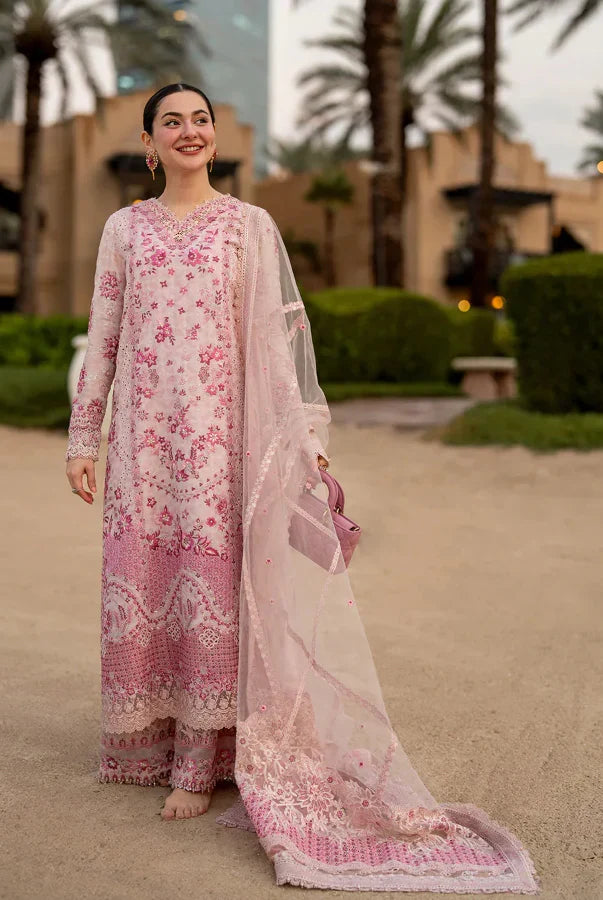 Blush Pink - Embroidered Lawn Suit | Read To Wear