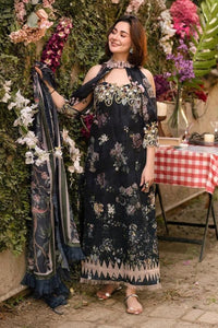 3 Piece Stitched Lawn Suit - Ready To Wear