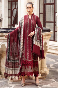 03-Piece Lawn Suit With Schiffli Embroidery - Ready To Wear