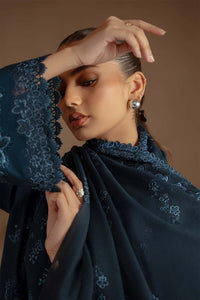3 Piece Stitched Cotton Fabric Suit - Ready To Wear