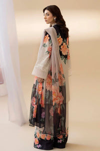 03-Piece Printed Lawn Suit With Chikankari Embroidery – Ready To Wear