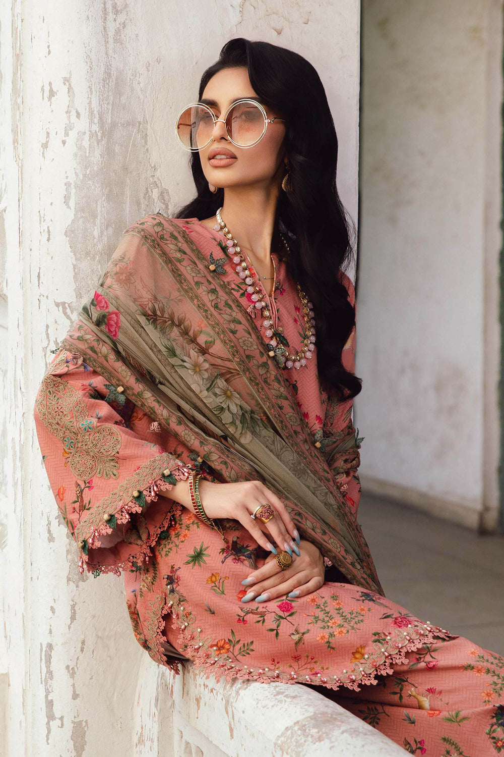 03-Piece Printed Lawn Suit | Ready To Wear