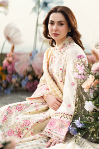 03-Piece Lawn Suit With Embroidery | Ready To Wear