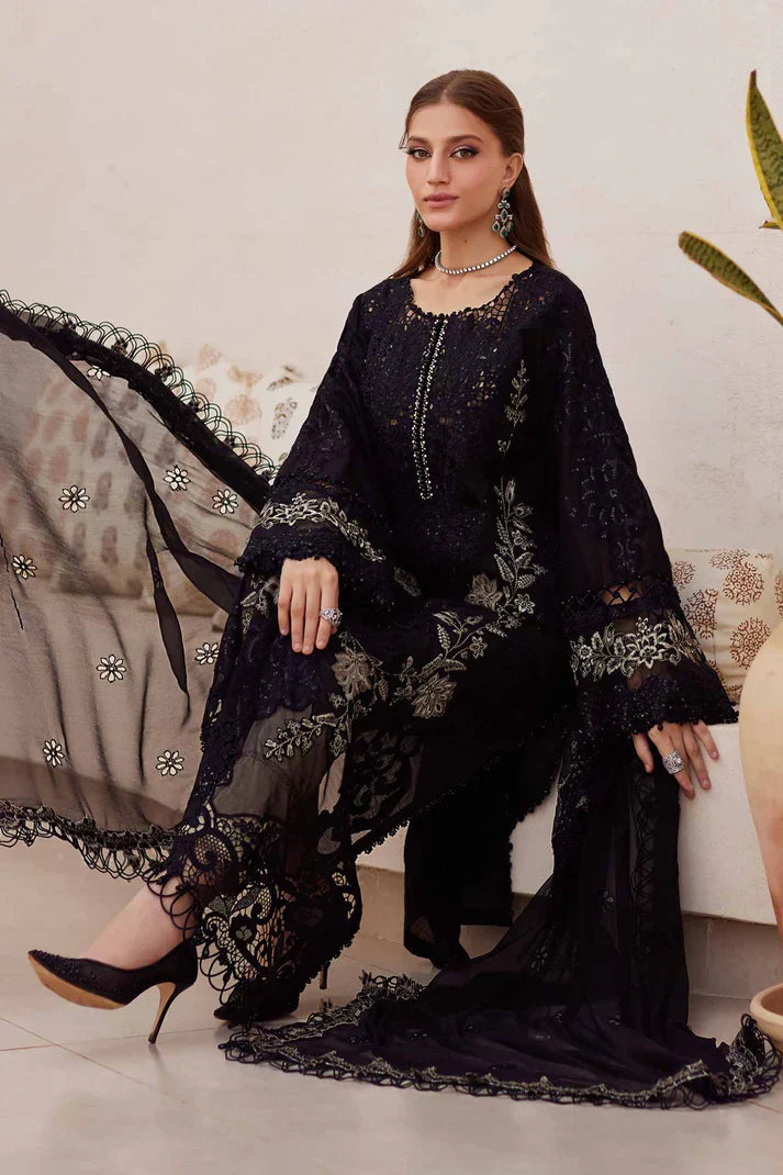 03-Piece Chikankari Suit - Ready To Wear