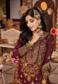 03-Piece Chiffon Suit With Heavy Embroidery | Ready To Wear
