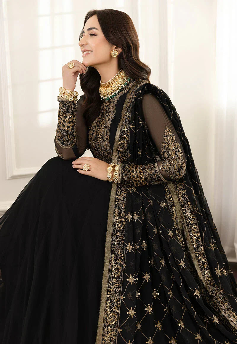 03-Piece Chiffon Maxi With Embroidery - Ready To Wear