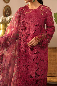 03-Piece Suit With Chikankari Embroidery - Ready To Wear