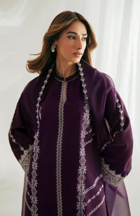 3 Piece Stitched Chiffon Suit - Ready To Wear