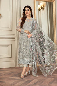 03-Piece Embroidered Net Suit | Ready To Wear