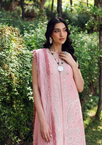 03-Piece Lawn Suit With Thread Embriodery - Ready To Wear